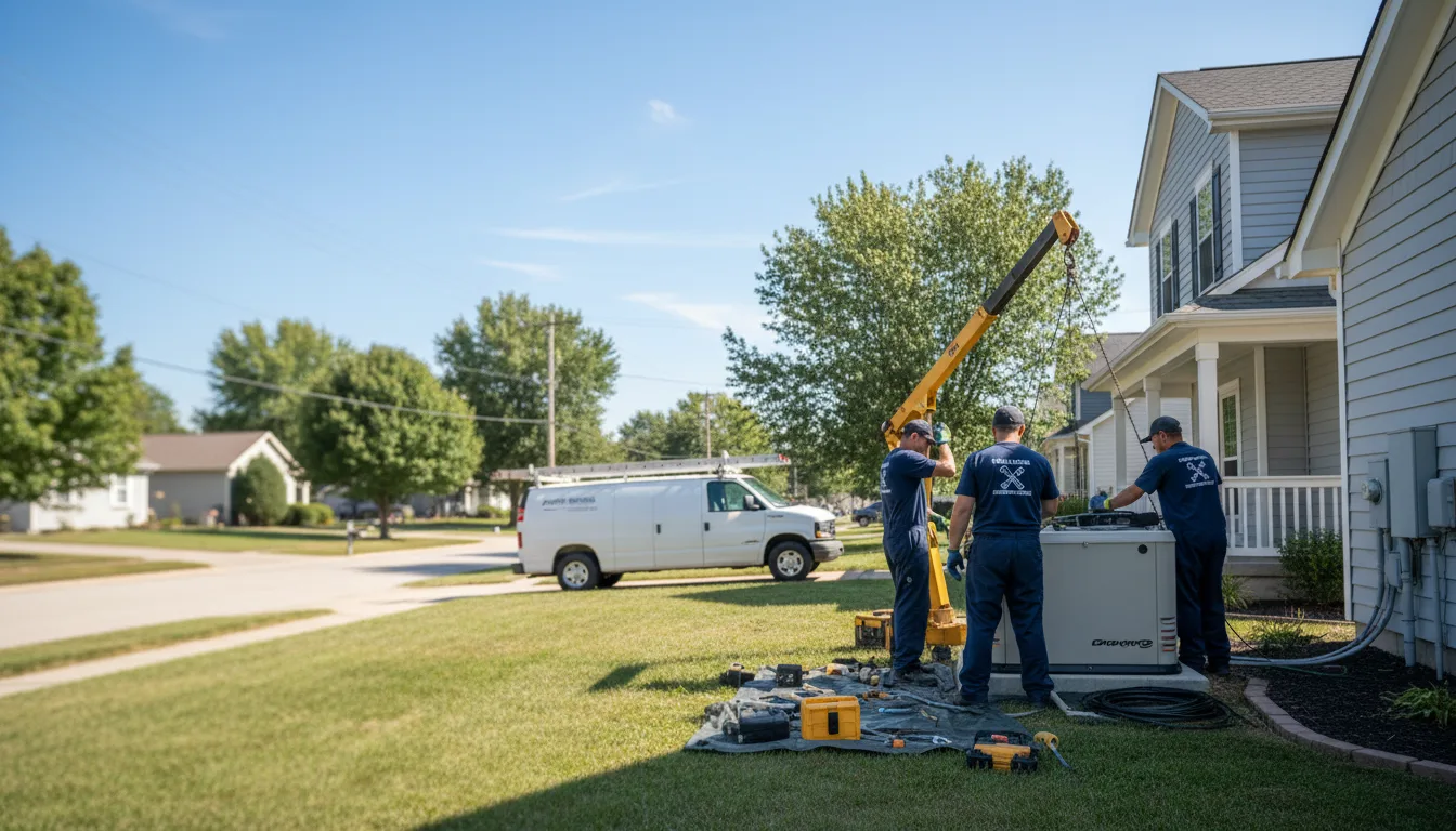 Generator Installation in Pittsburg, KS near me
